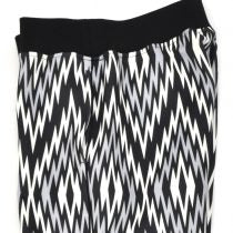 African Print Track Pants-Iceberg