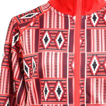 African Print Track Jacket-Weaving