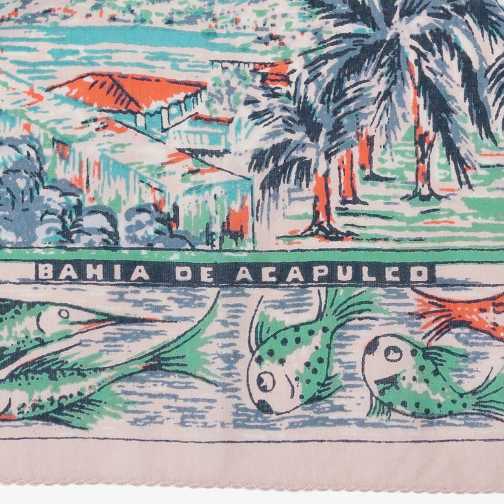 Acapulco マップバンダナ Natural / BBB1312-Acapulco-c2