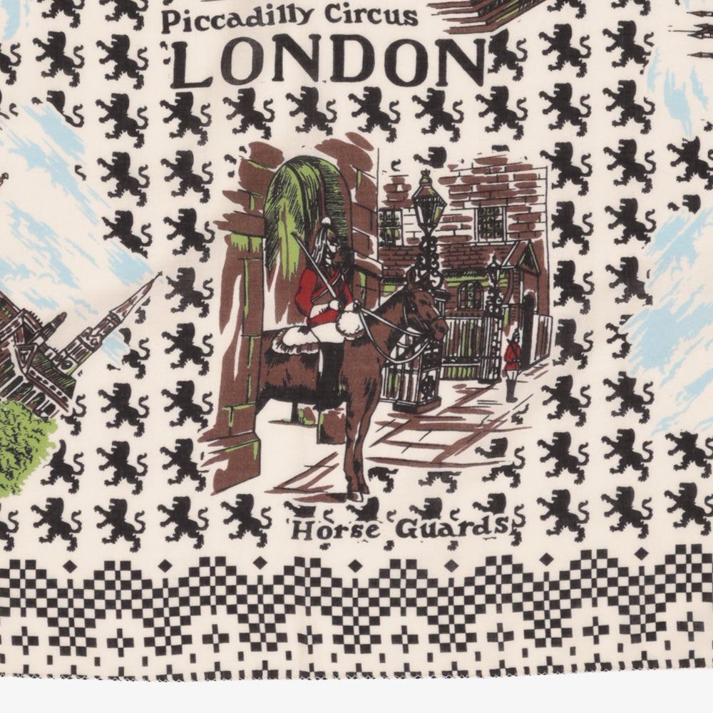London Cotton Viyella Scarf Natural / BBB1313Viyella-London-c1