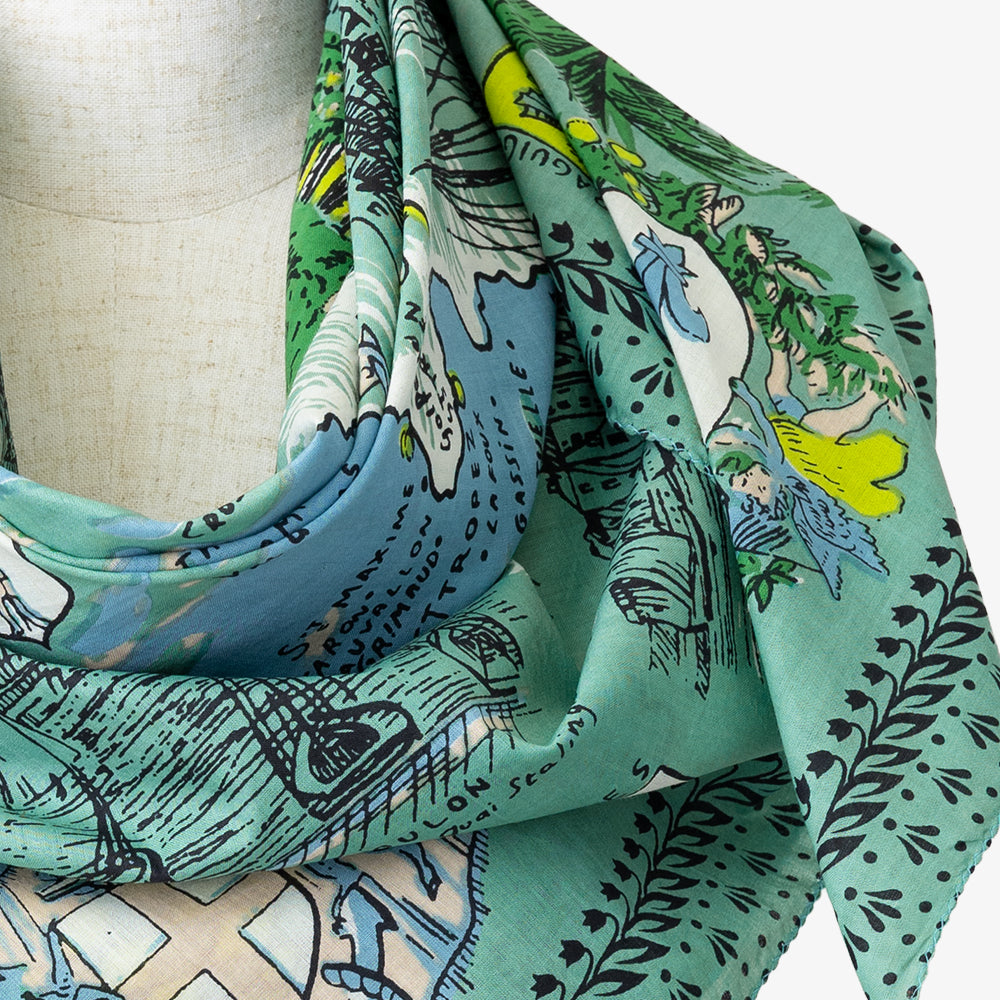 Côte d'azur スカーフ Mint / BBB1313-Cotedazur-c2