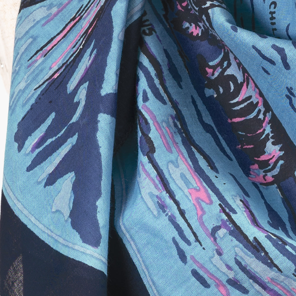 Greenland スカーフ Blue / BBB1313-Greenland-c2