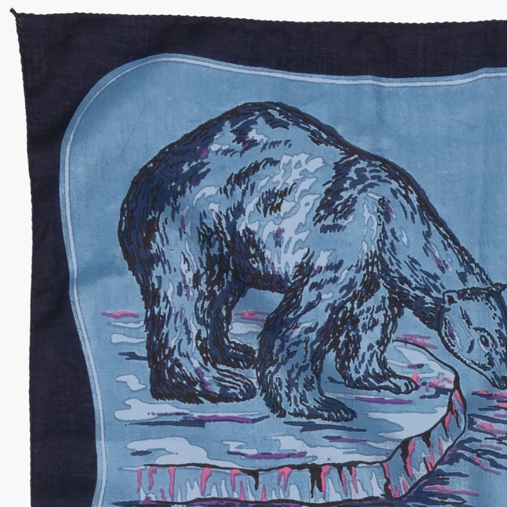 Greenland スカーフ Blue / BBB1313-Greenland-c2