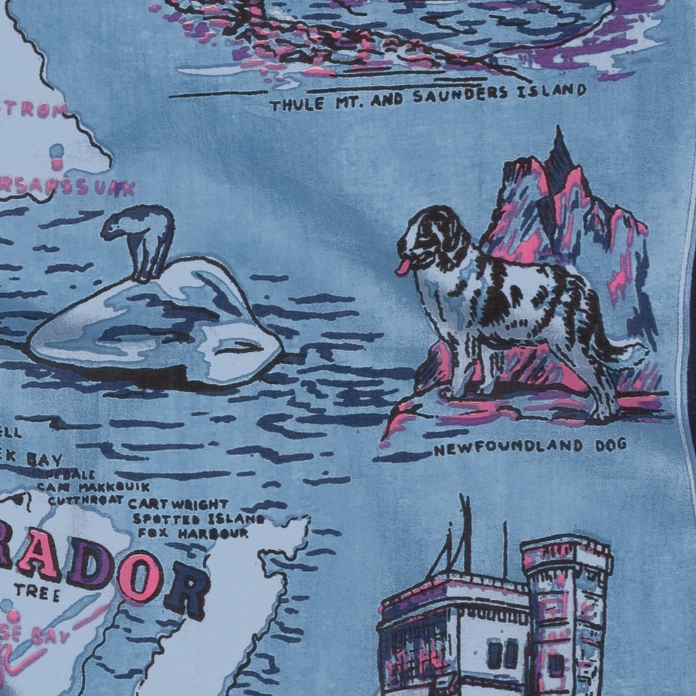 Greenland スカーフ Blue / BBB1313-Greenland-c2