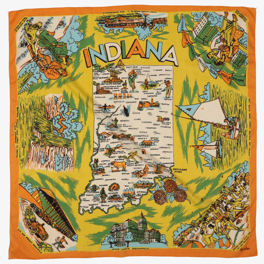 Indiana スカーフ Orange / BBB1313-Indiana-c1