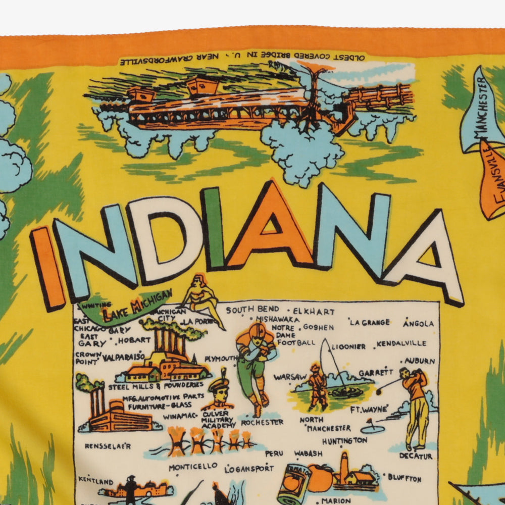 Indiana スカーフ Orange / BBB1313-Indiana-c1
