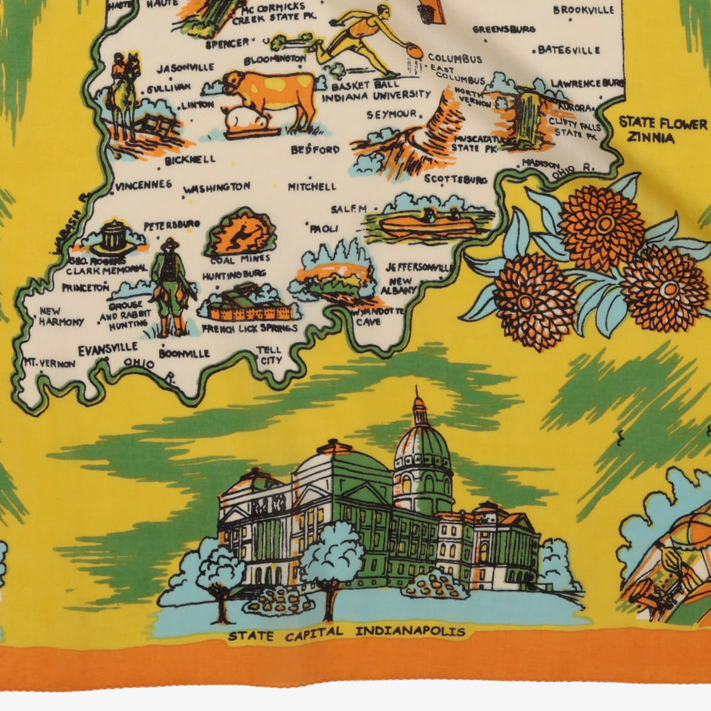 Indiana スカーフ Orange / BBB1313-Indiana-c1