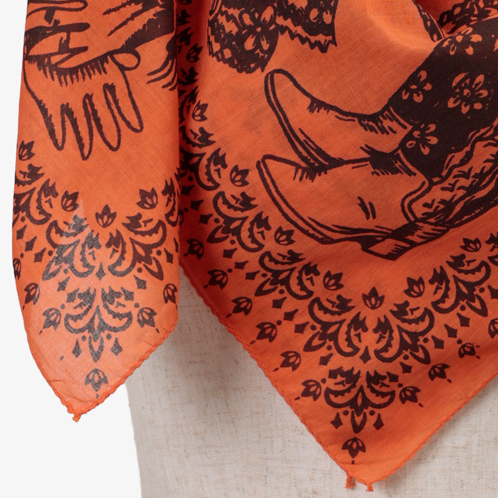 Mid West スカーフ Tangerine / BBB1313-Midwest-c1