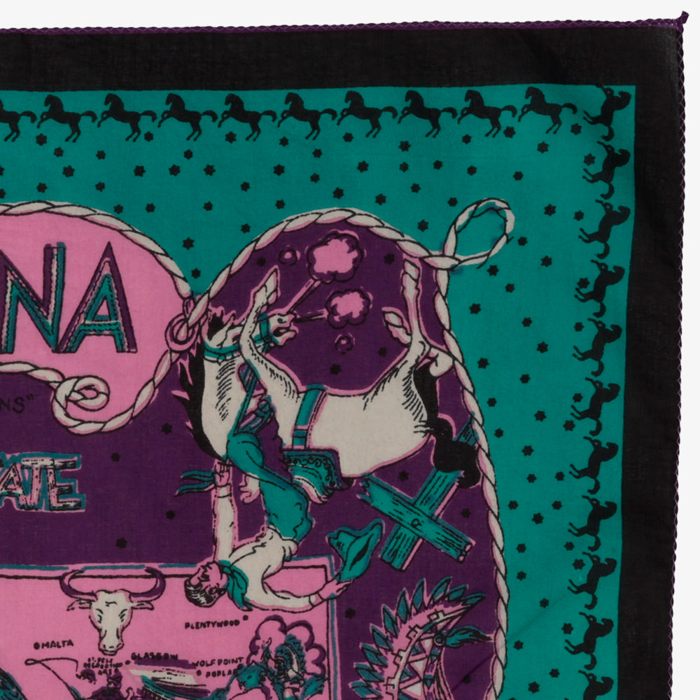 Montana スモールスカーフ Green / BBB2139-64-Montana-c2