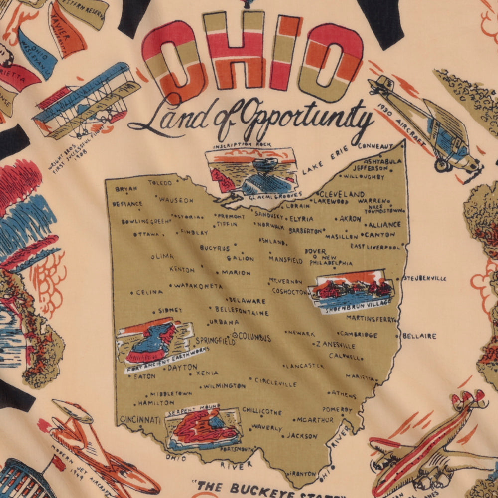 Ohio スカーフ Navy / BBB1313-Ohio-c1