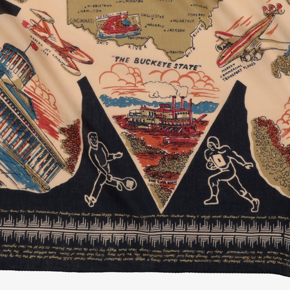 Ohio スカーフ Navy / BBB1313-Ohio-c1