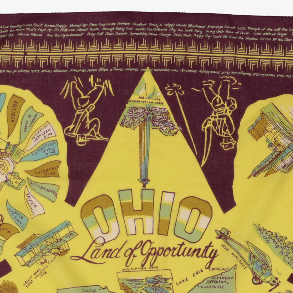 Ohio スカーフ Maroon / BBB1313-Ohio-c2