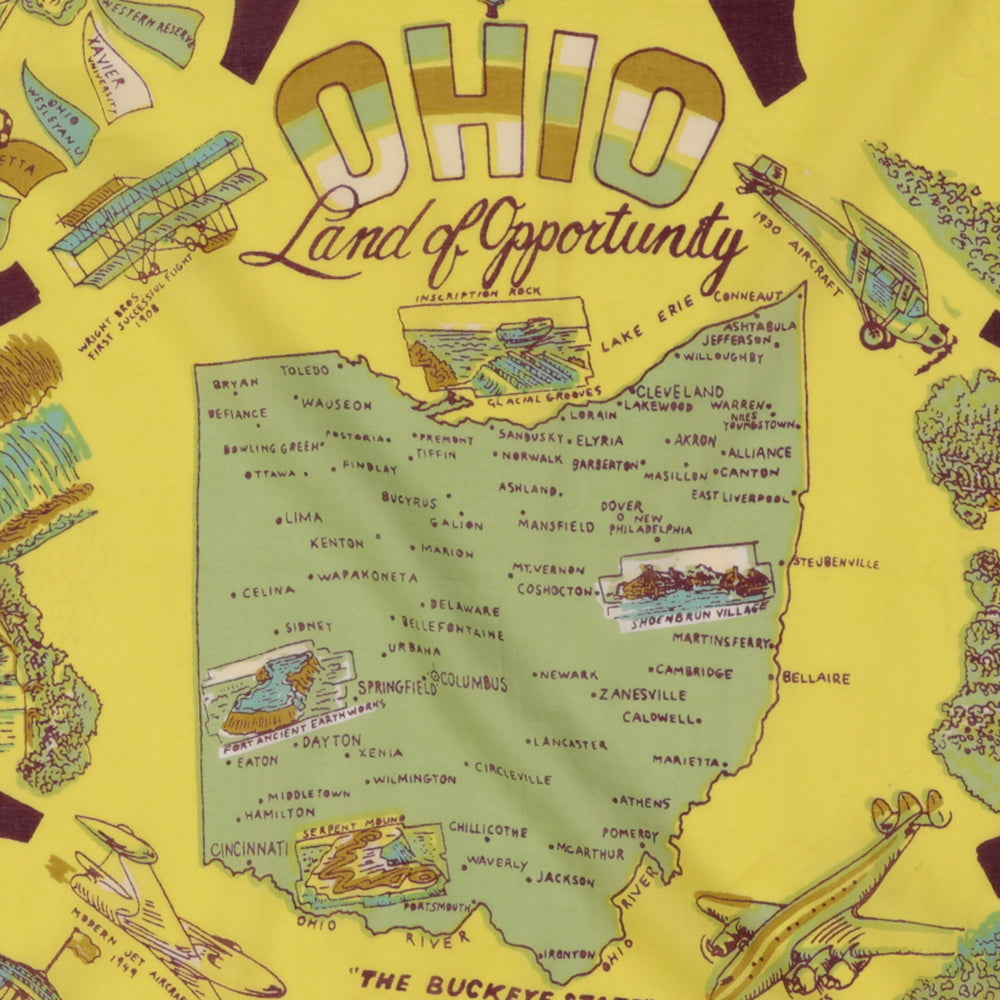 Ohio スカーフ Maroon / BBB1313-Ohio-c2