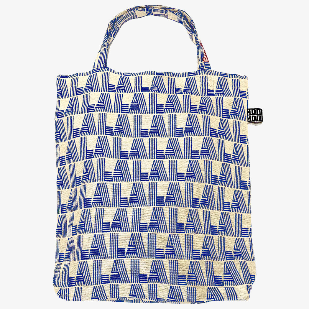 LA ジャカード トートバッグ Stripe Blue / BBB2093LST