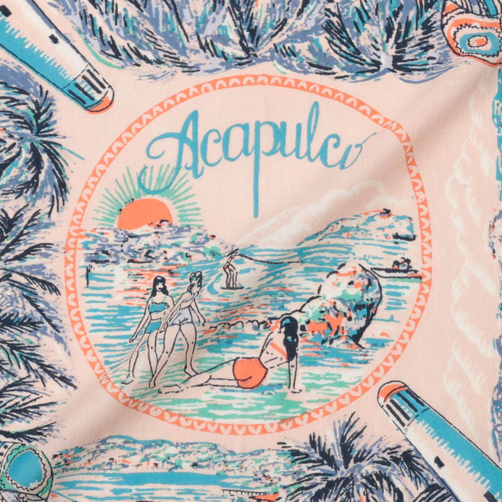 Acapulco スモールスカーフ Natural / BBB2139-64-Acapulco-c2