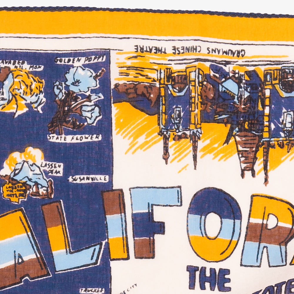 CA1 マップバンダナ Gold / BBB1312-CA1-c1