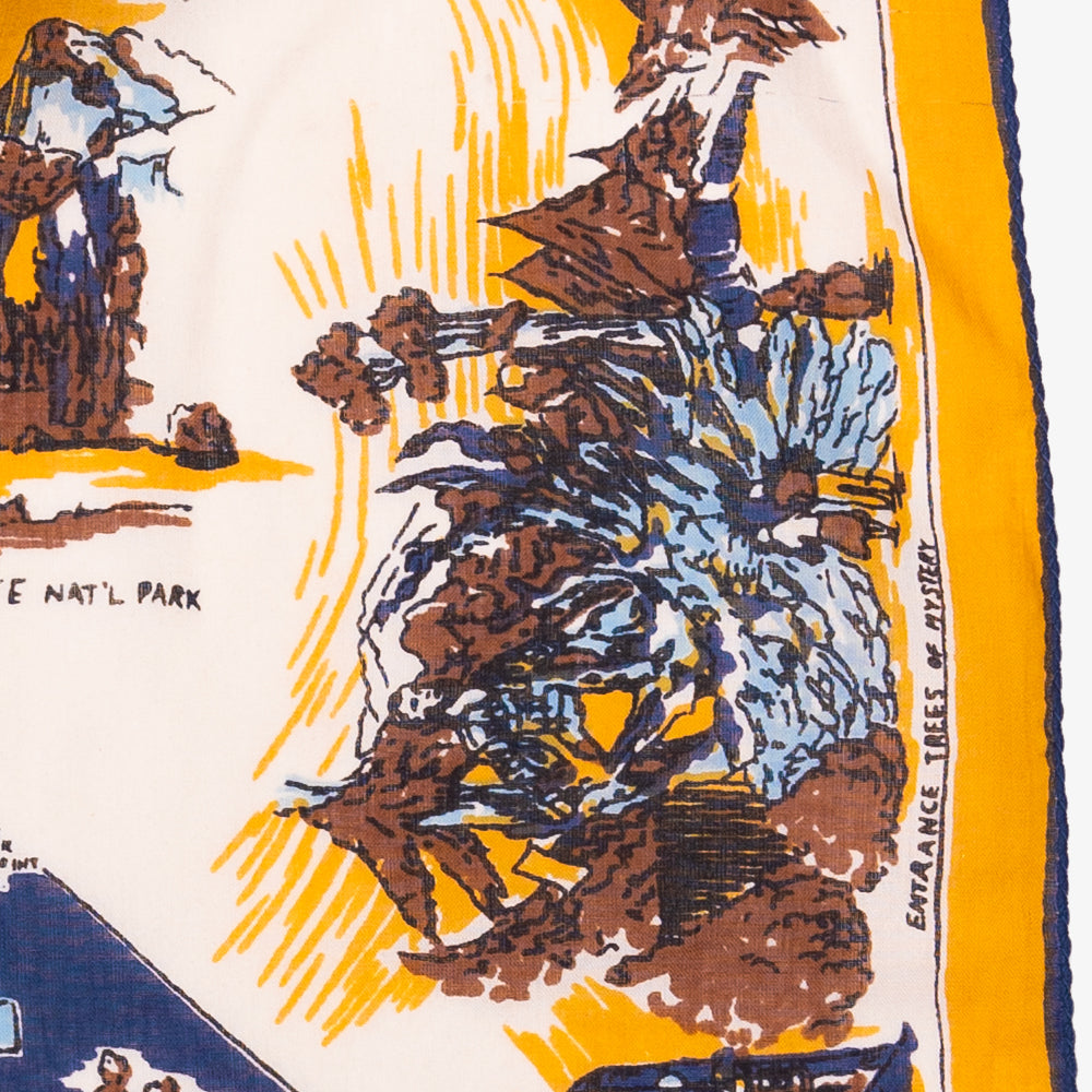 CA1 マップバンダナ Gold / BBB1312-CA1-c1