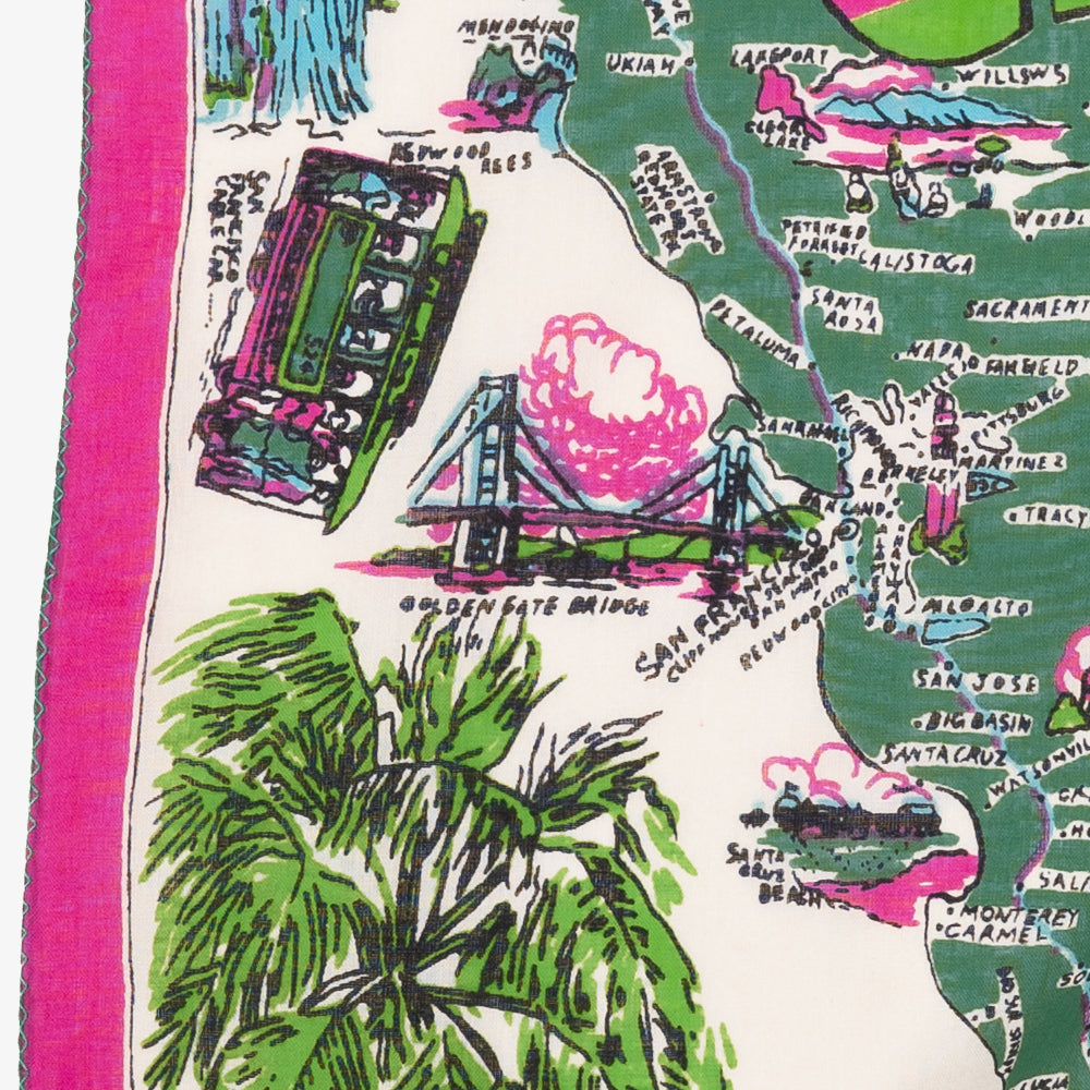 CA1 マップバンダナ Pink / BBB1312-CA1-c2