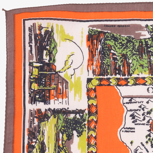 CA3 マップバンダナ Orange / BBB1312-CA3-c1