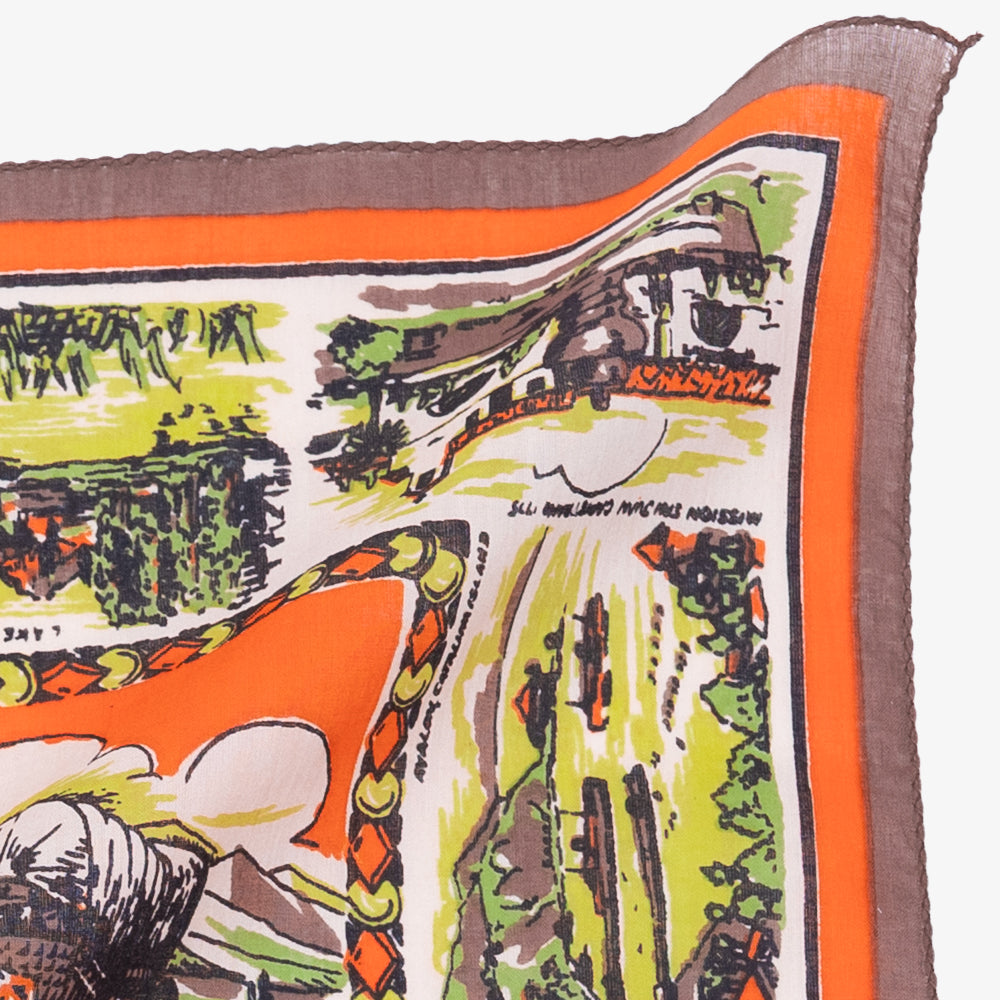 CA3 マップバンダナ Orange / BBB1312-CA3-c1