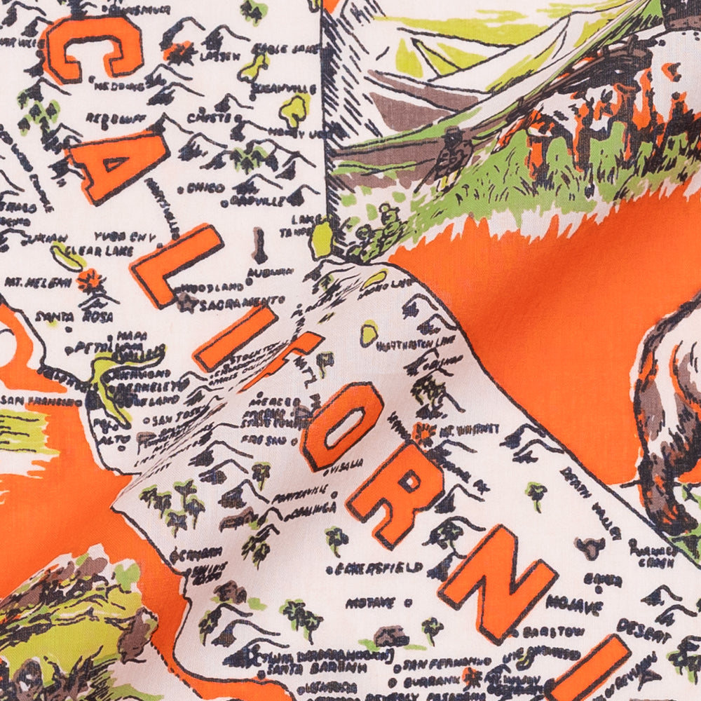 CA3 マップバンダナ Orange / BBB1312-CA3-c1