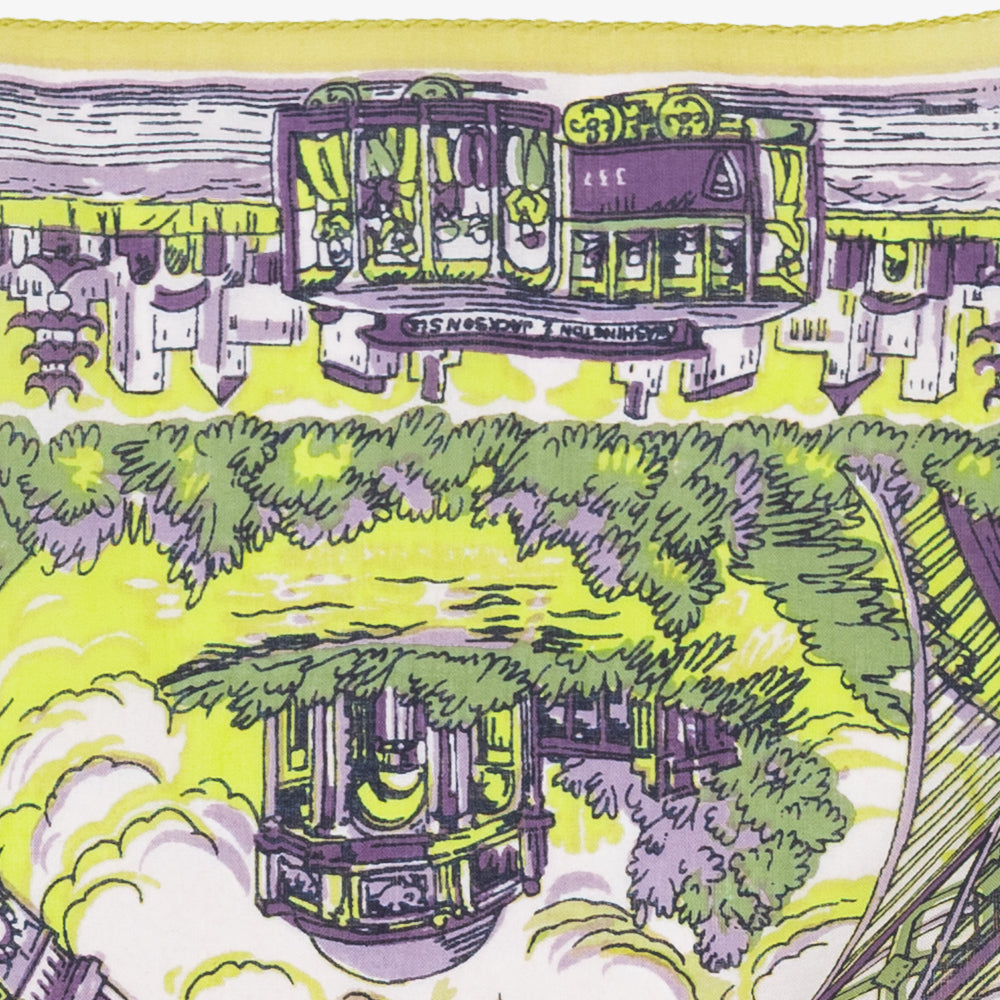 SF マップバンダナ Yellow / BBB1312-SF-c4