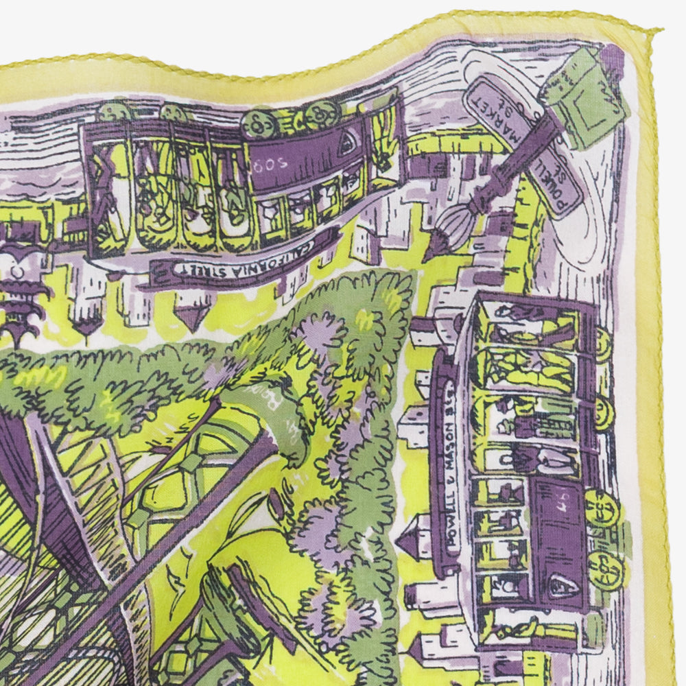 SF マップバンダナ Yellow / BBB1312-SF-c4