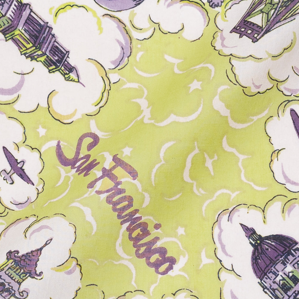 SF マップバンダナ Yellow / BBB1312-SF-c4