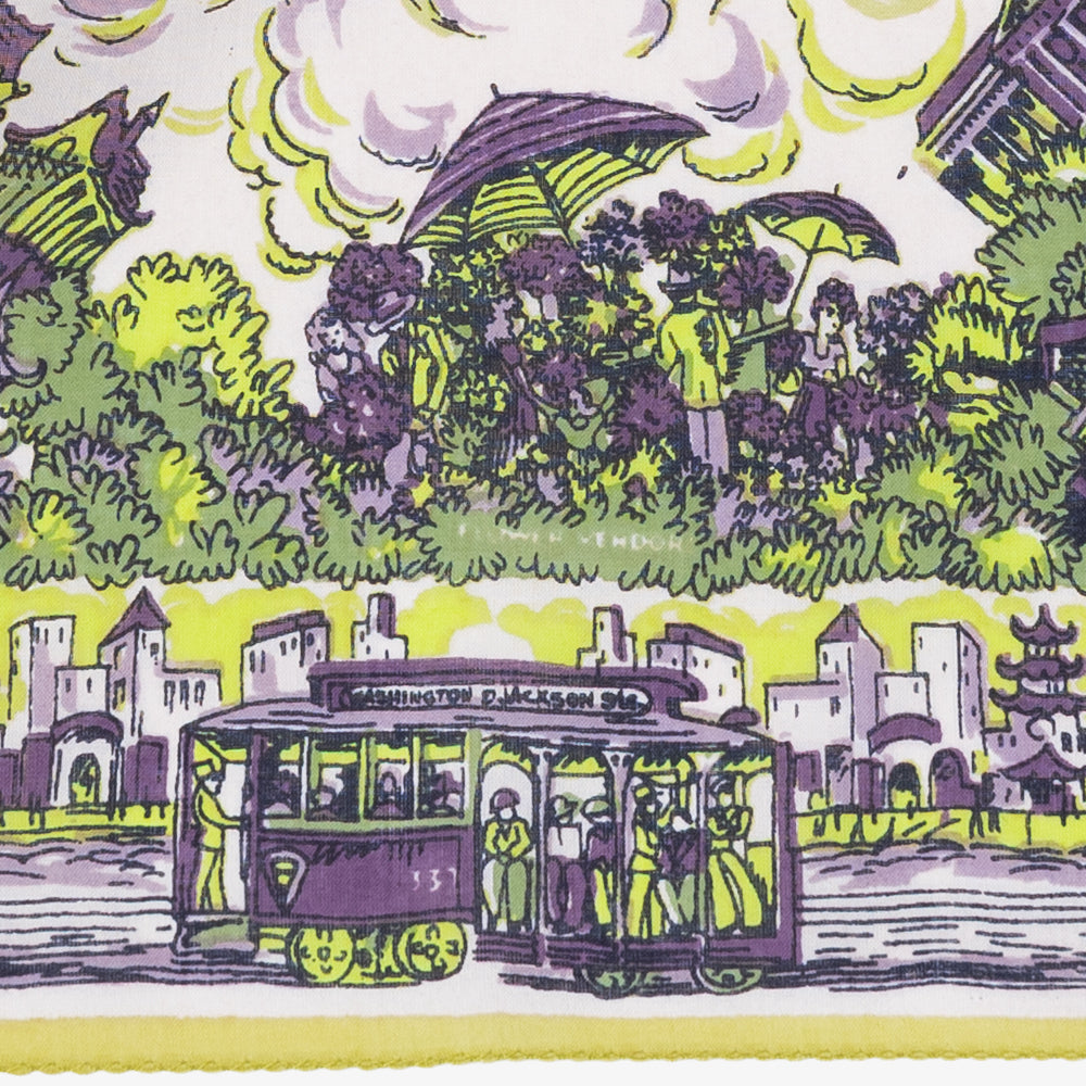 SF マップバンダナ Yellow / BBB1312-SF-c4