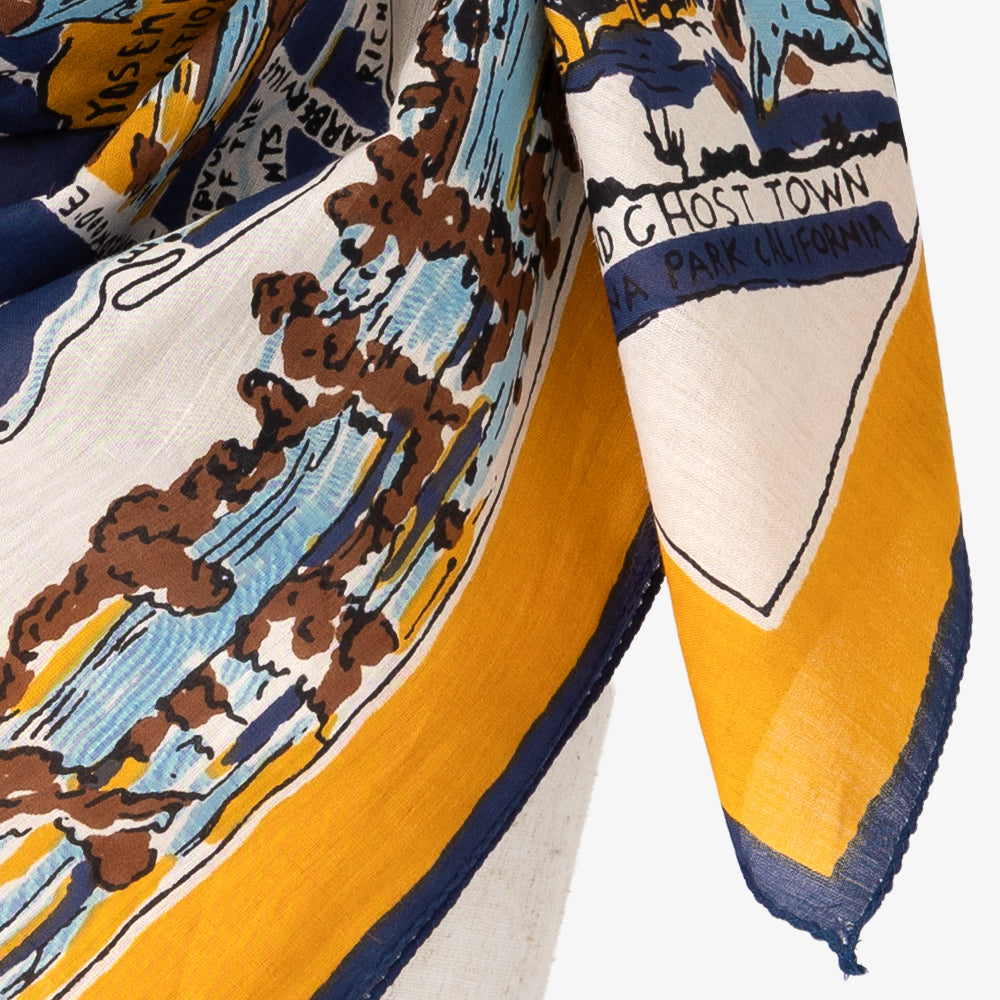 CA1 マップスカーフ Gold / BBB1313-CA1-c1