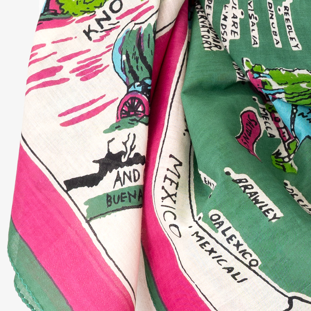 CA1 マップスカーフ Pink / BBB1313-CA1-c2