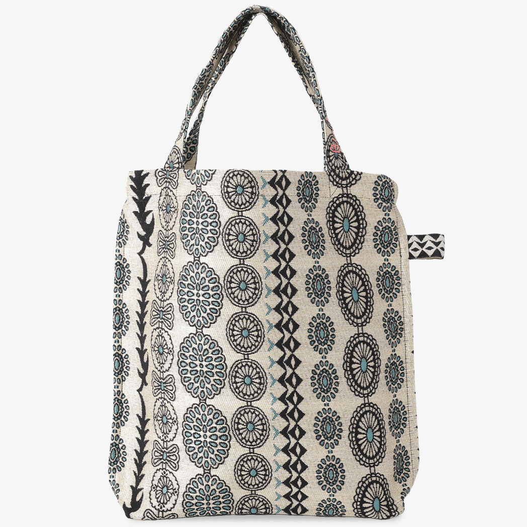 BBB2079C1 Joshua Jacquard Small Reverse Tote Bag ジャカードトートバッグ Natural