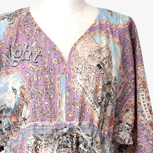 Wight ルレックスロングドレス Lavender / BM-2023-FesLong-26ss-c1