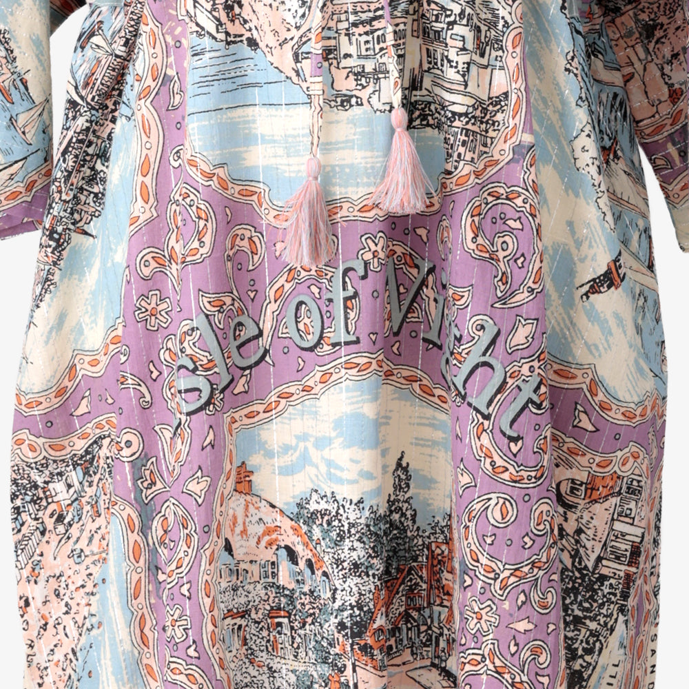 Wight ルレックスロングドレス Lavender / BM-2023-FesLong-26ss-c1