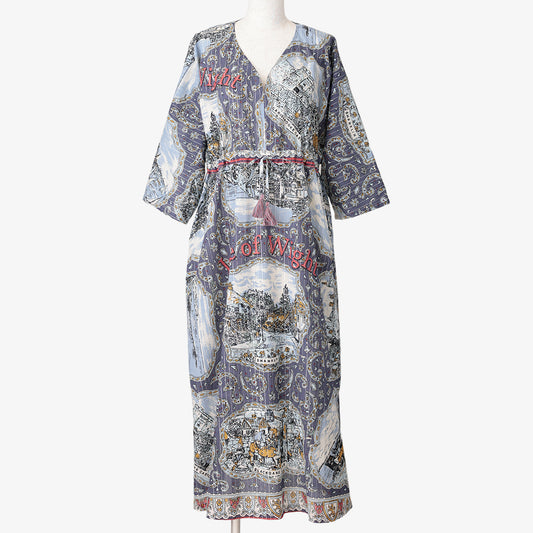 Wight ルレックスロングドレス Navy / BM-2023-FesLong-26ss-c2