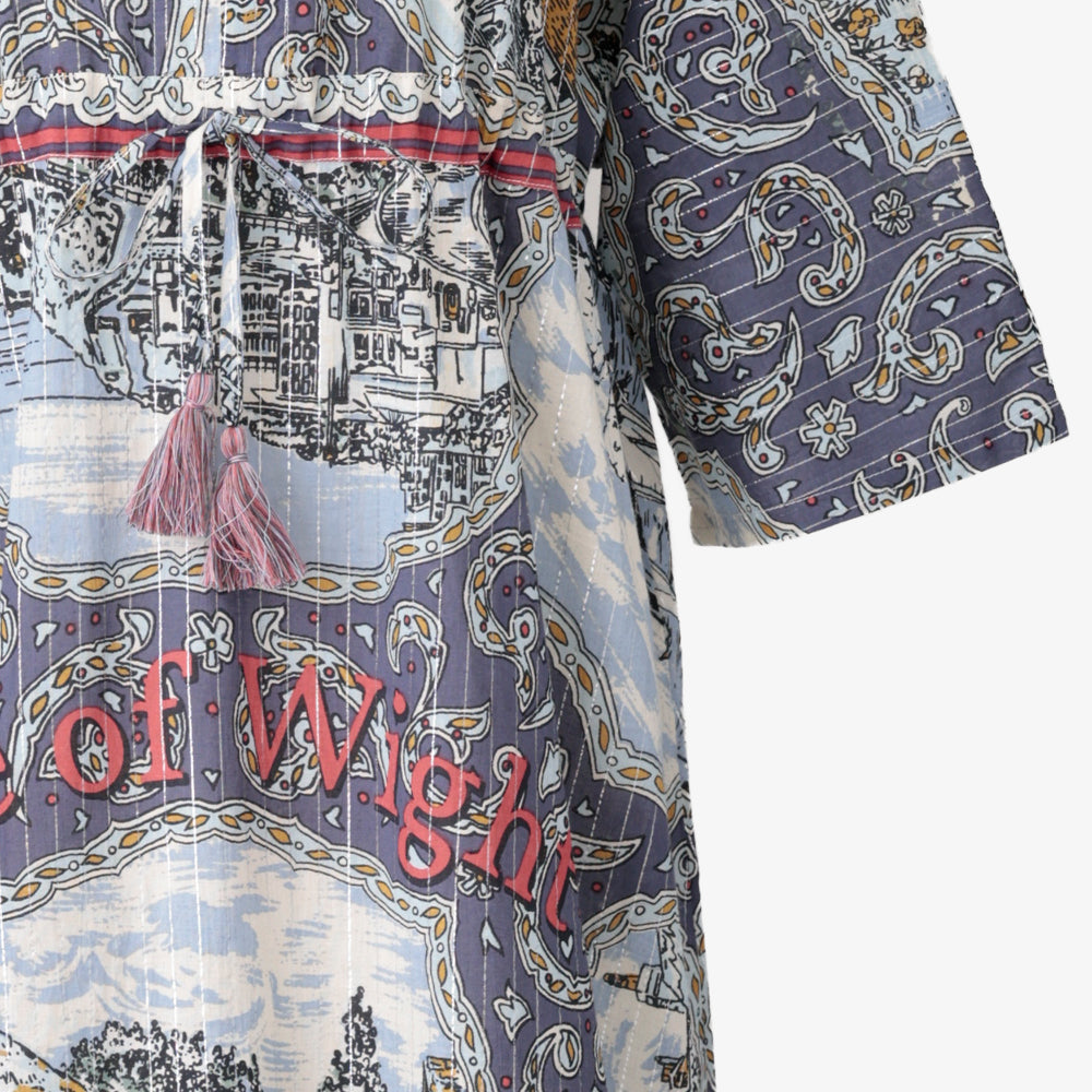 Wight ルレックスロングドレス Navy / BM-2023-FesLong-26ss-c2