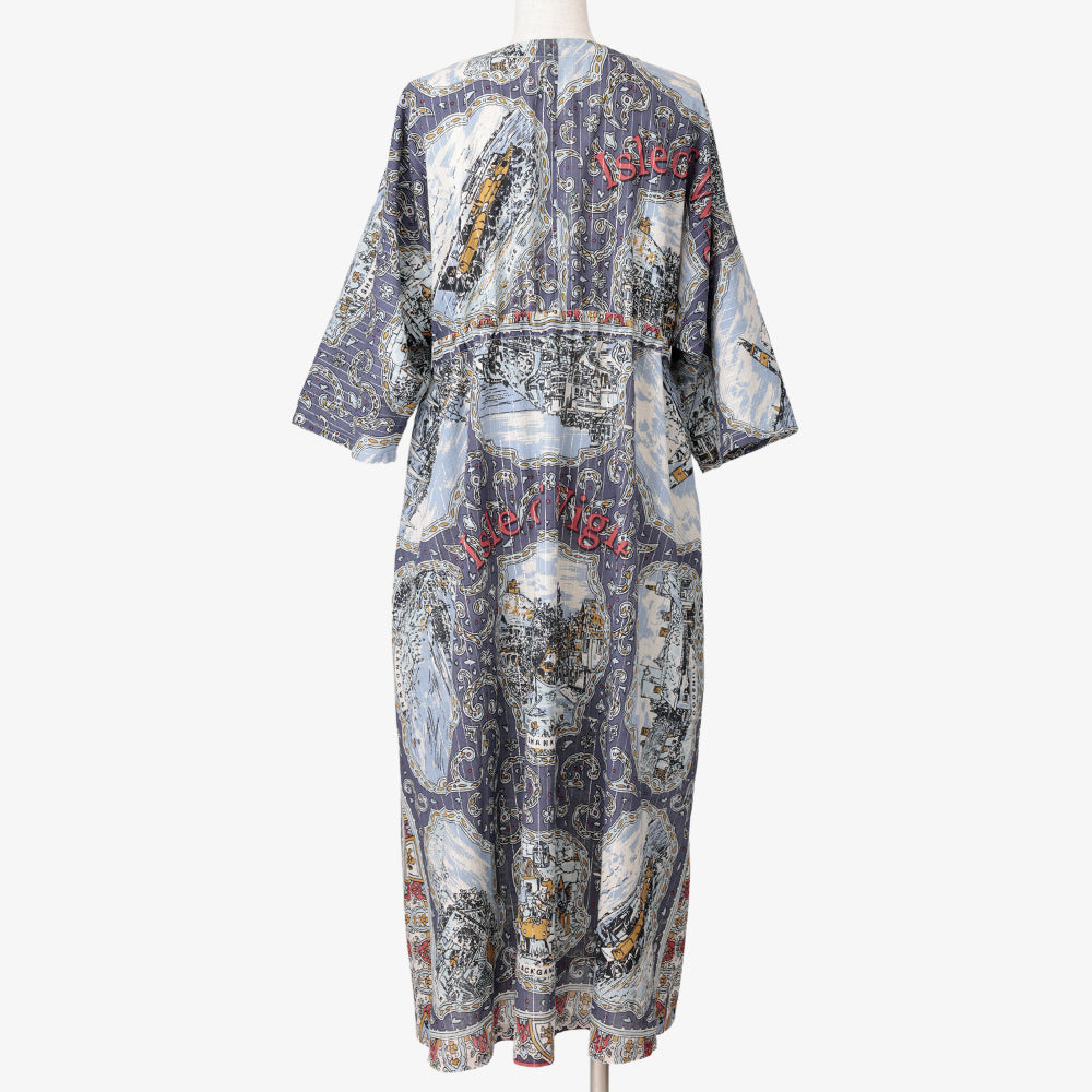 Wight ルレックスロングドレス Navy / BM-2023-FesLong-26ss-c2