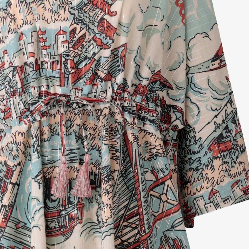 SF ルレックスロングドレス Blue / BM-2023-FesLong-26ss-c3