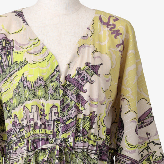 SF ルレックスロングドレス Yellow / BM-2023-FesLong-26ss-c4