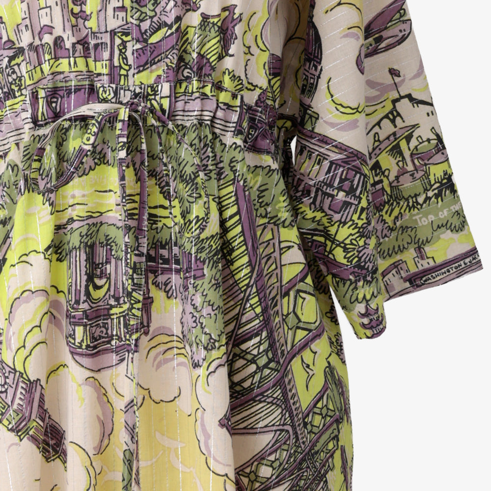 SF ルレックスロングドレス Yellow / BM-2023-FesLong-26ss-c4