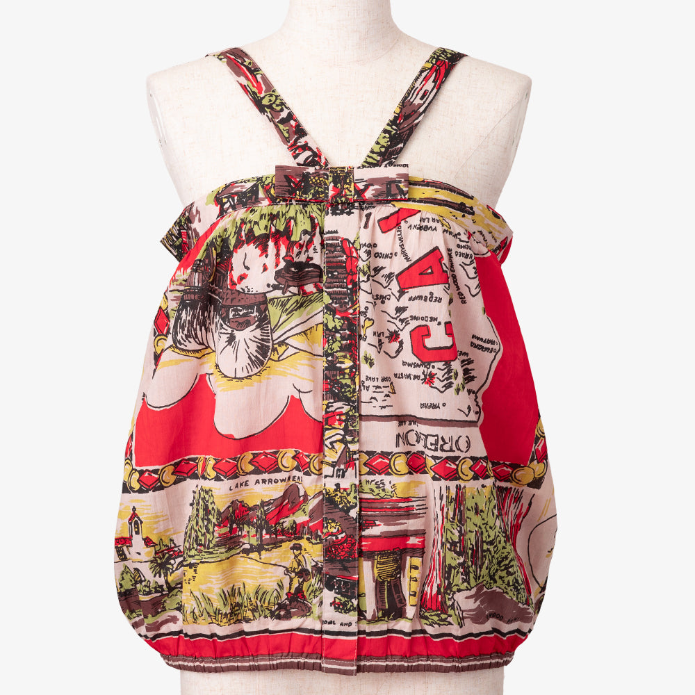 CA3 Map Camisole Orange / BM-231-26ss-c1