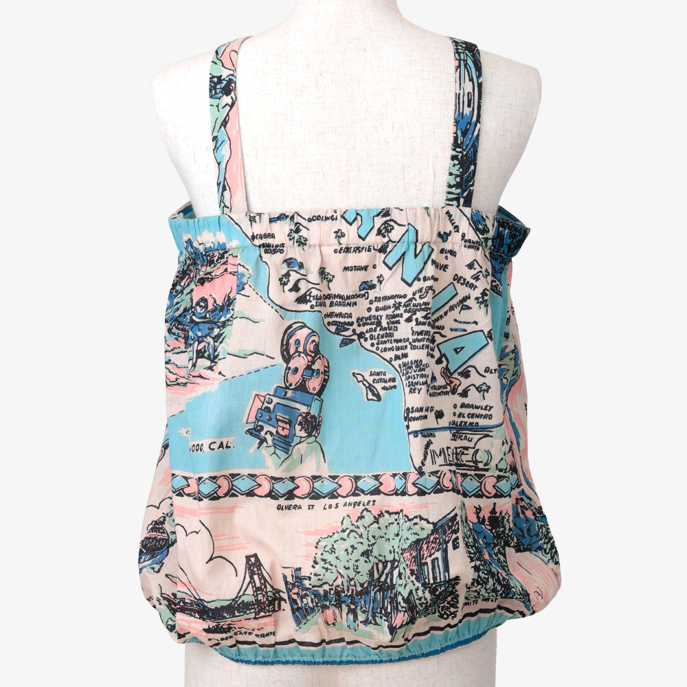 CA3 Map Camisole L.Blue / BM-231-26ss-c2