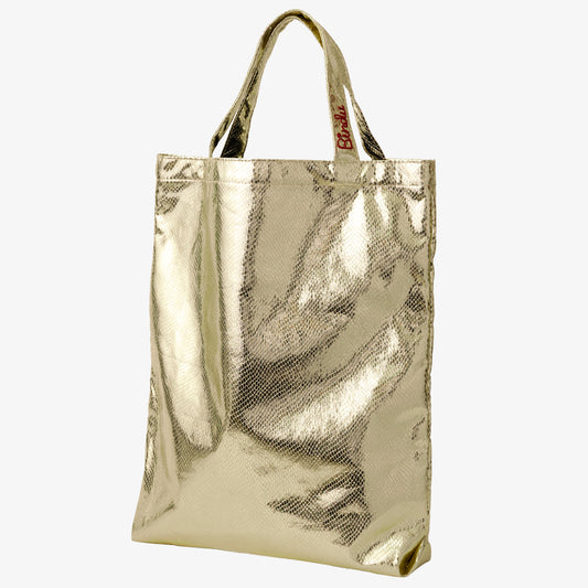 Python シャイニートートバッグ Gold / PD-101-26ss-c2