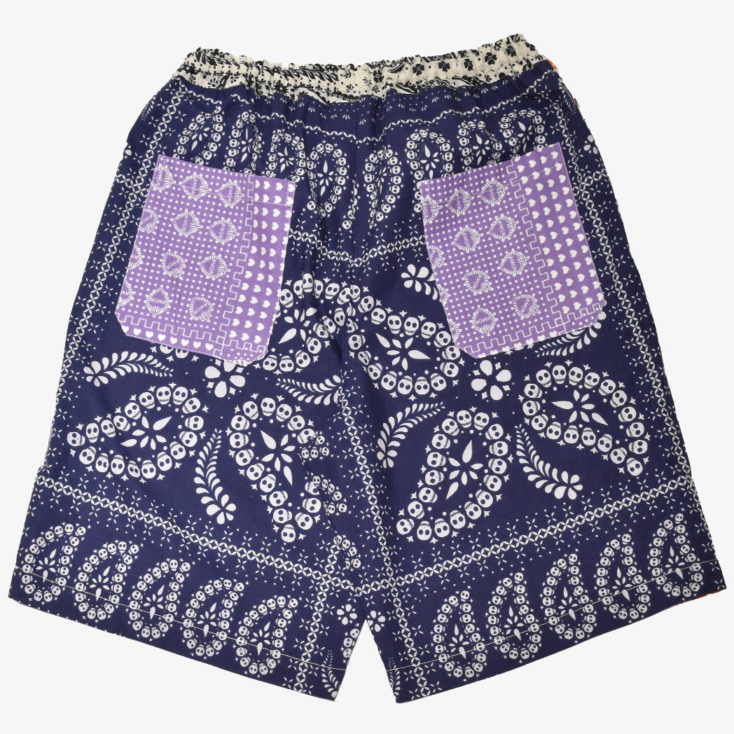 Crazy Pattern Easy Shorts Alaska Orange