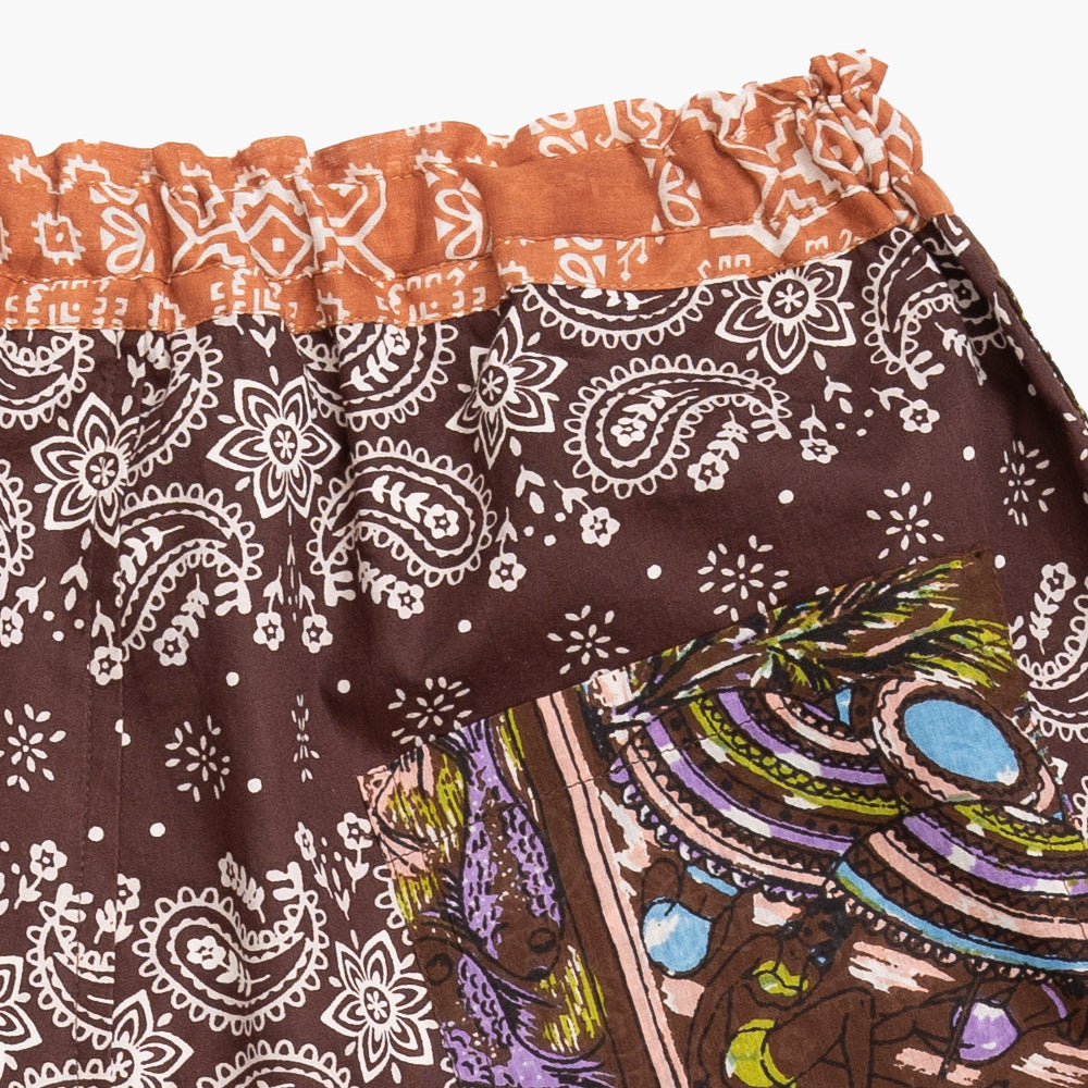 コットン 40's Cambric ショートパンツ Acapulco Brown / PIM71-26MS2-c1