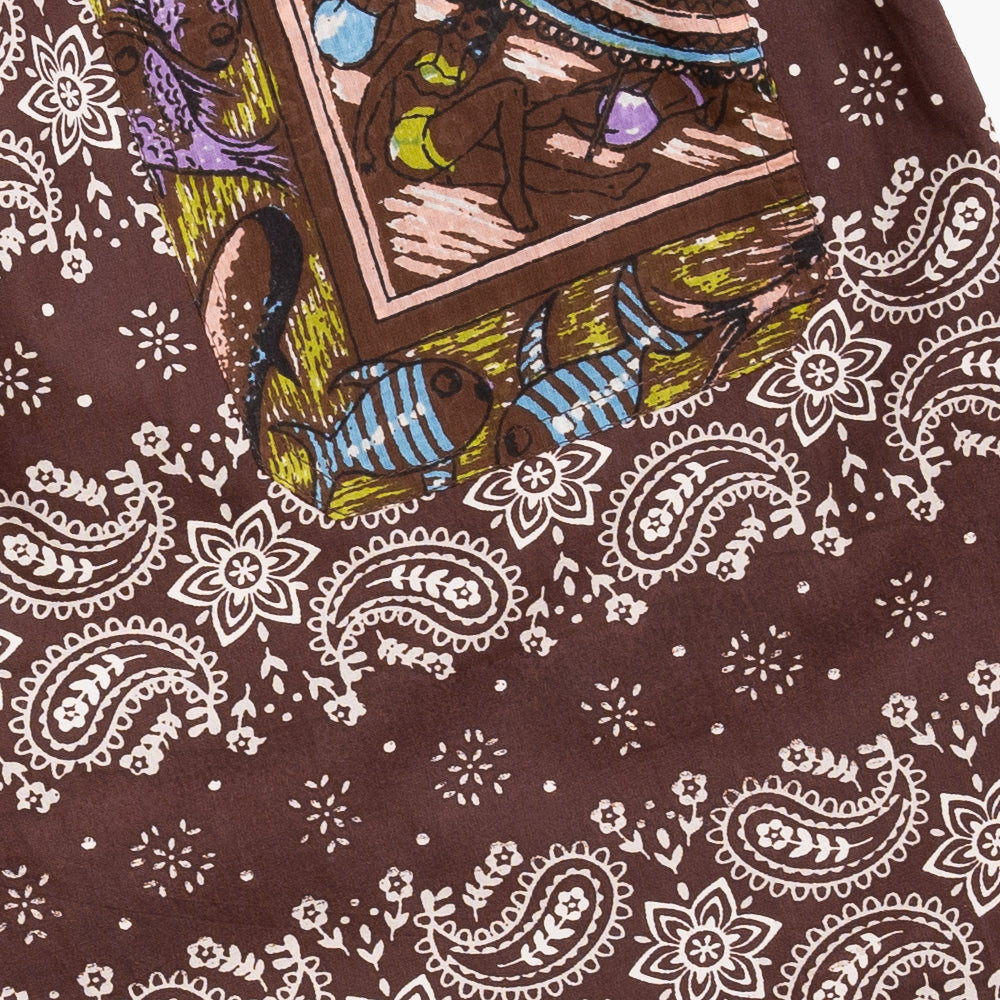 コットン 40's Cambric ショートパンツ Acapulco Brown / PIM71-26MS2-c1