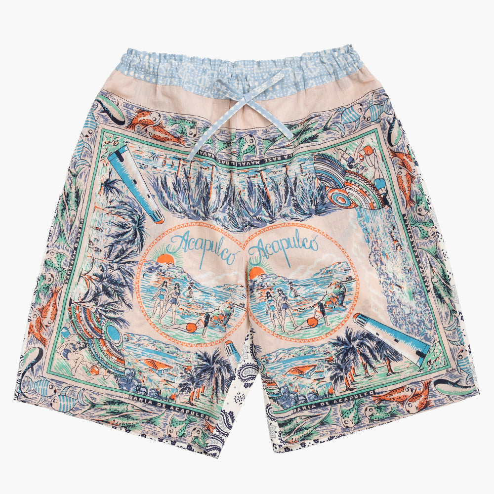 コットン 40's Cambric ショートパンツ Acapulco Natural / PIM71-26MS2-c2