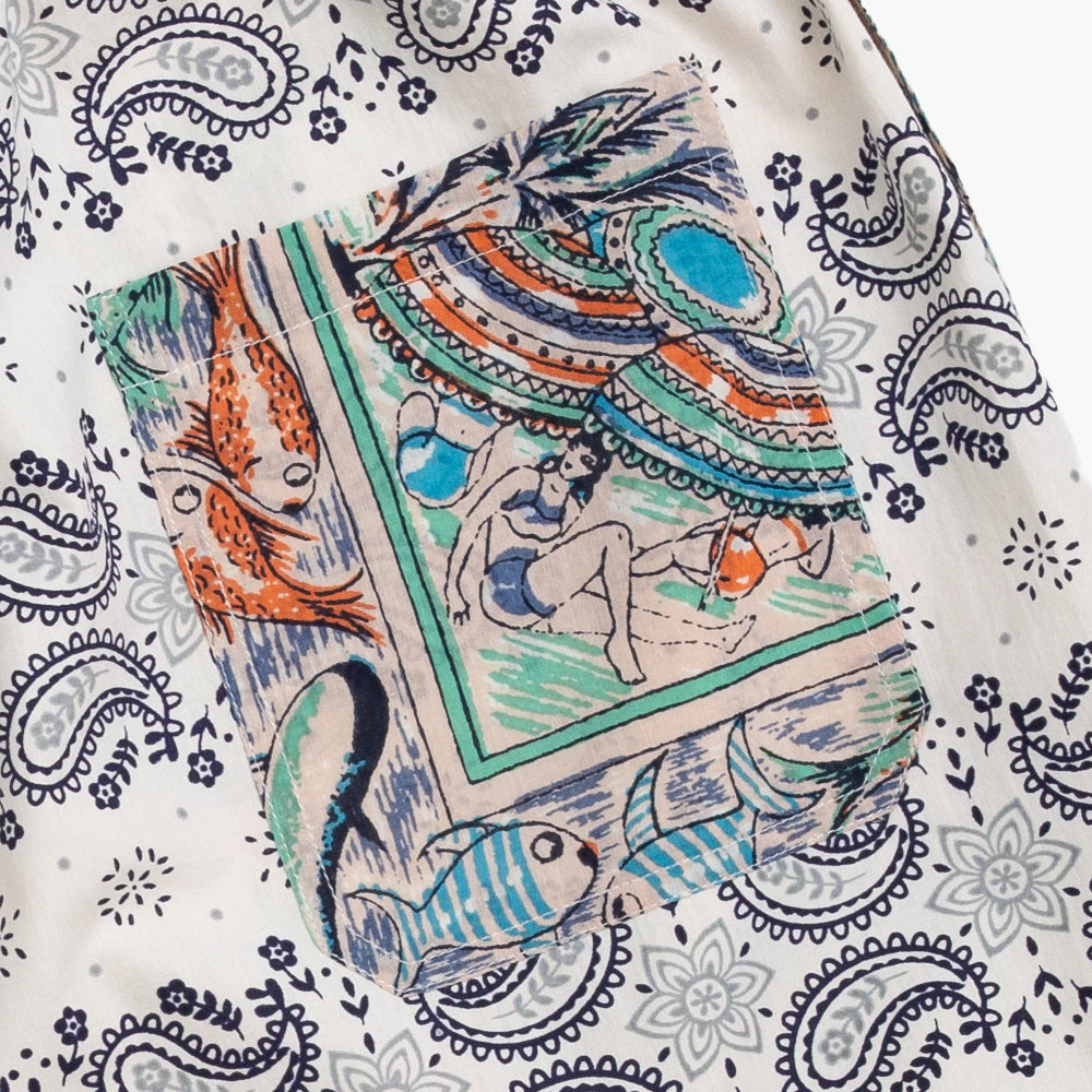 コットン 40's Cambric ショートパンツ Acapulco Natural / PIM71-26MS2-c2