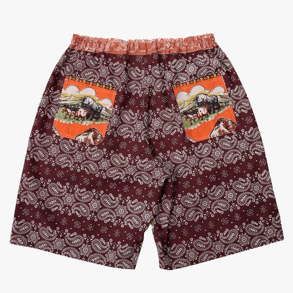 コットン 40's Cambric ショートパンツ Cal3 Orange / PIM71-26MS2-c3