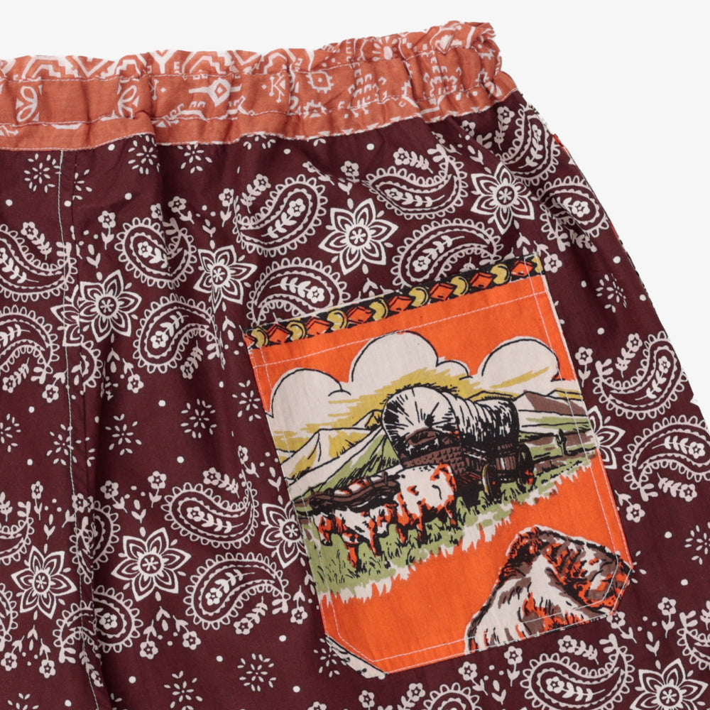 コットン 40's Cambric ショートパンツ Cal3 Orange / PIM71-26MS2-c3